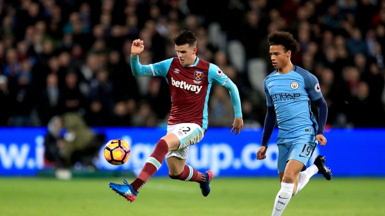 Sam Byram could start at right-back for West Ham against Leicester this weekend
