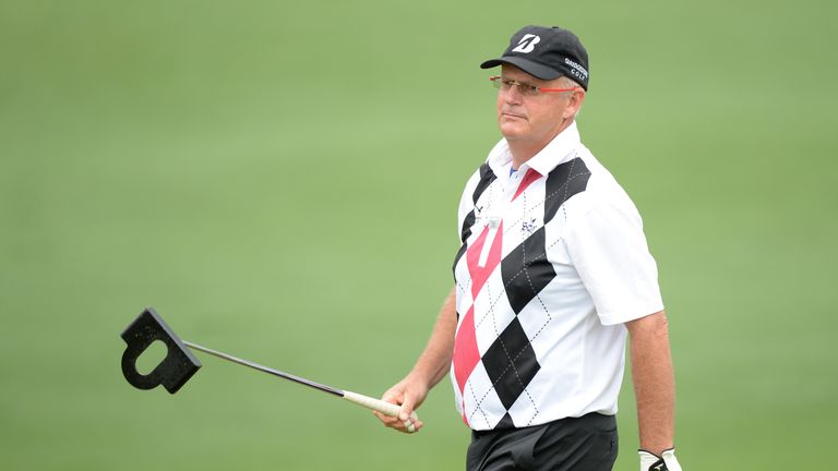 Sandy Lyle's putter at the 2013 Masters was nicknamed 'brick on a stick'