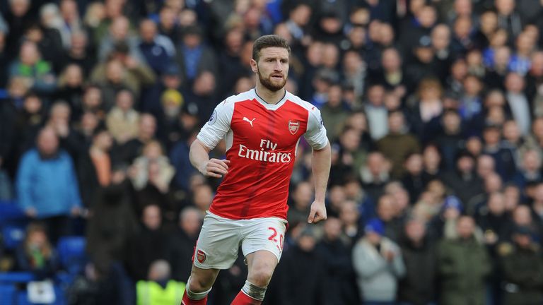Shkodran Mustafi is a doubt for Saturday's FA Cup final