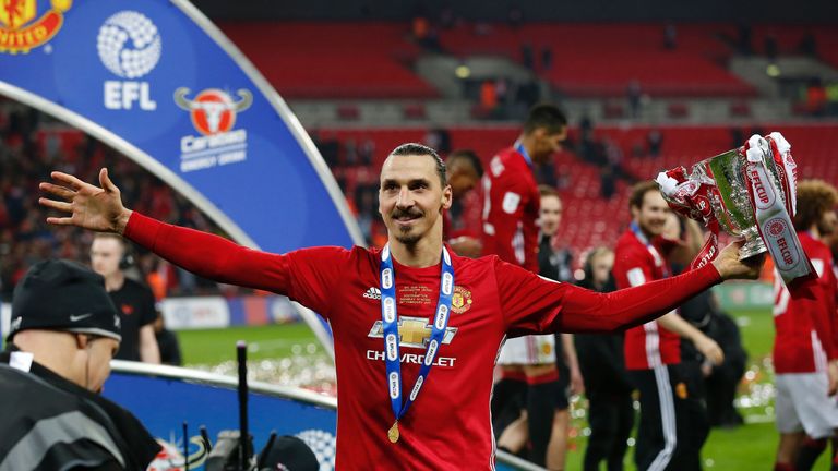 Zlatan Ibrahimovic was Manchester United's match-winner in the EFL Cup final victory over Southampton