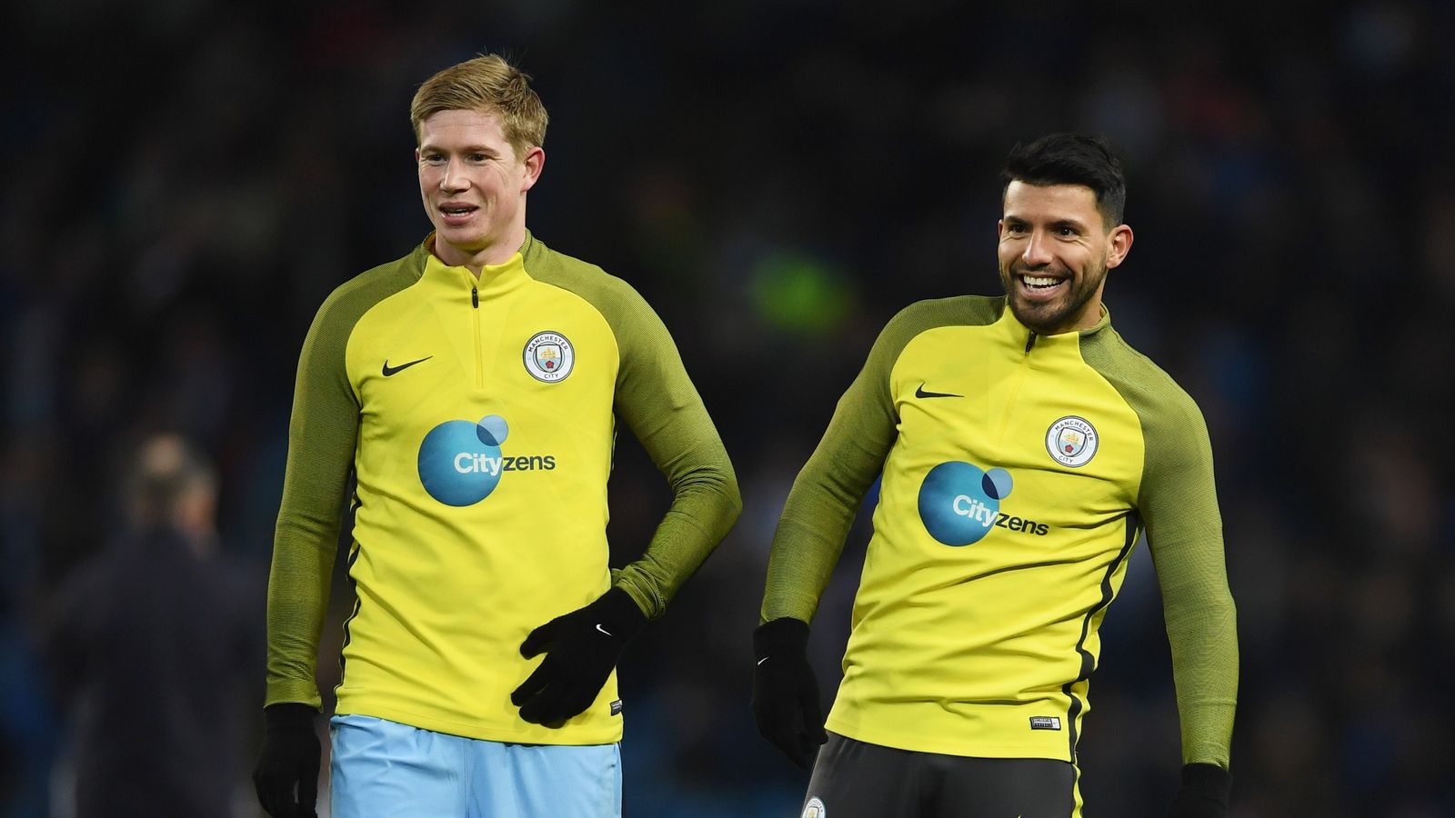 Sergio Aguero says he is 'lucky' to play alongside Kevin ...