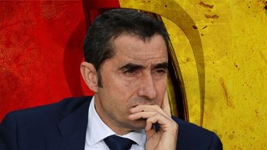 Athletic Bilbao coach Ernesto Valverde is in the running for the Barcelona job
