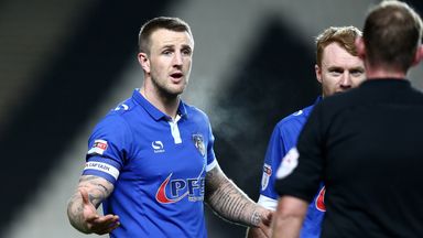 Image of Peter Clarke: Signs new Oldham deal