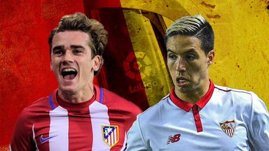 Antoine Griezmann and Samir Nasri have been key players for Atletico and Sevilla so far this season