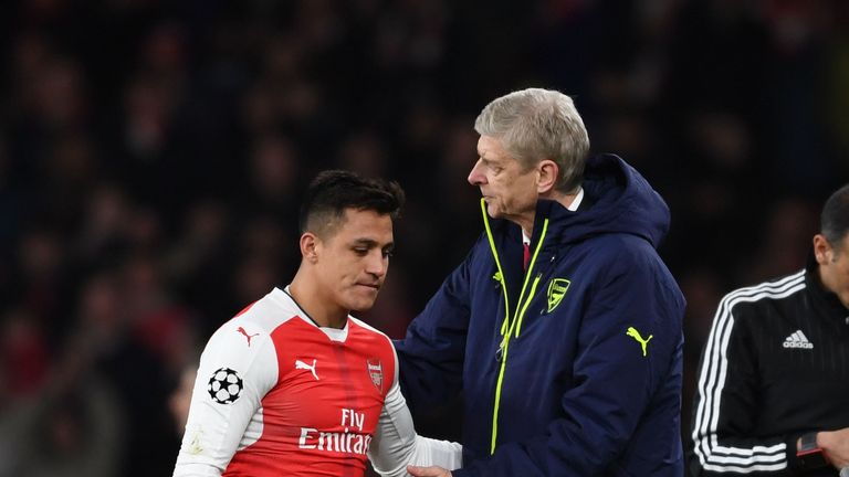 Sanchez's future at Arsenal is not clear with just over 12 months left on his contract