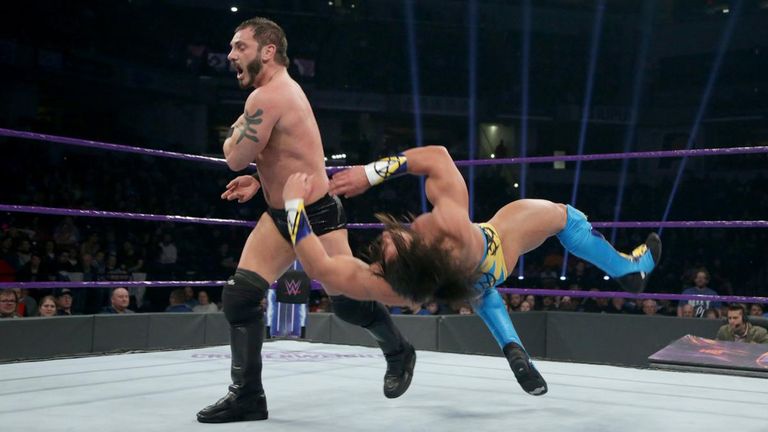 Austin Aries beat Tony Nese on WWE 205 Live