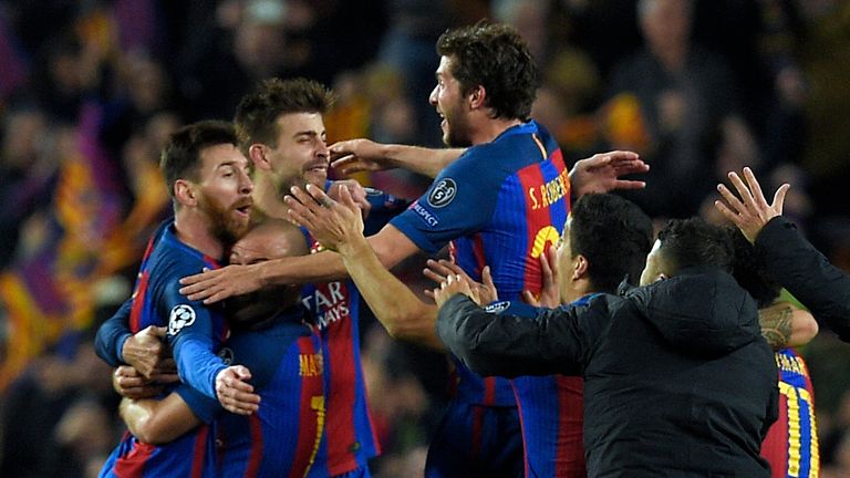 Barcelona 6 - 1 PSG - Match Report & Highlights