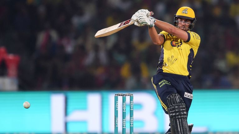 Dawid Malan played for Peshawar Zalmi in the 2017 PSL