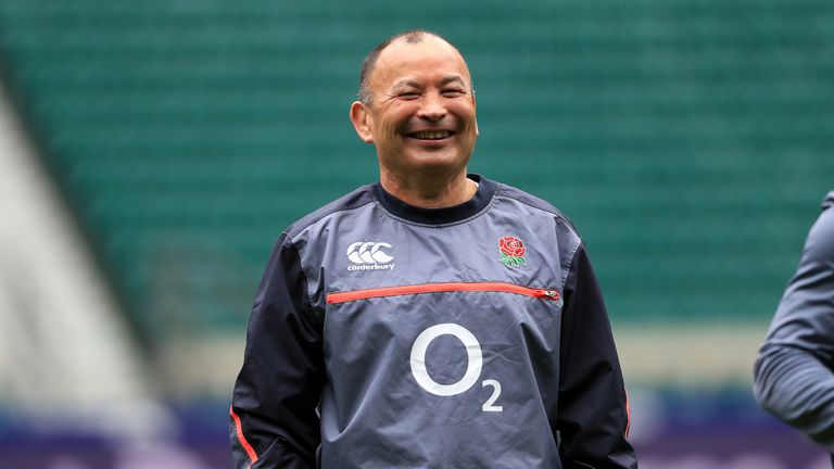 Eddie Jones' England could claim back-to-back titles with a win at Twickenham