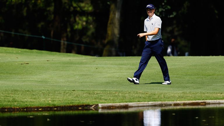 Thomas is chasing a fourth win of the PGA Tour season