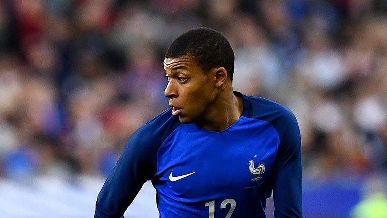 The 18-year-old forward has already earned two caps for France