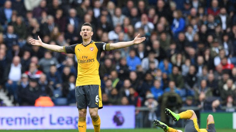 Laurent Koscielny is set to miss Arsenal's clash against Sunderland