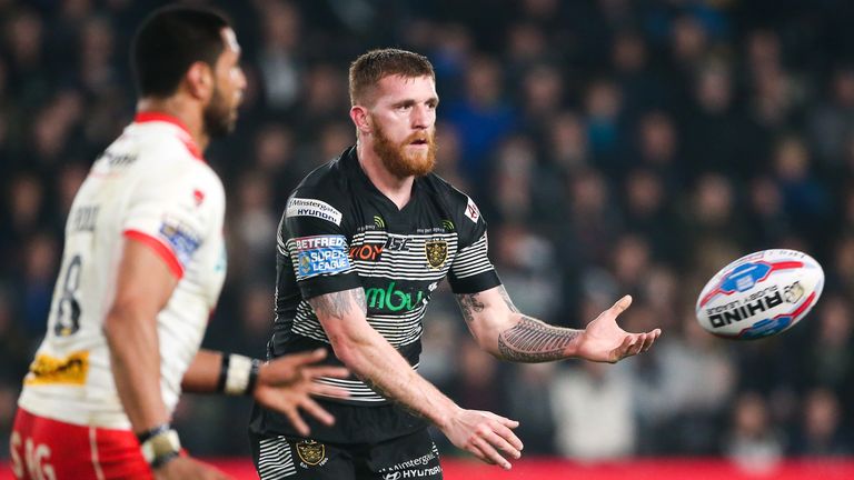 Hull FC's Marc Sneyd in action