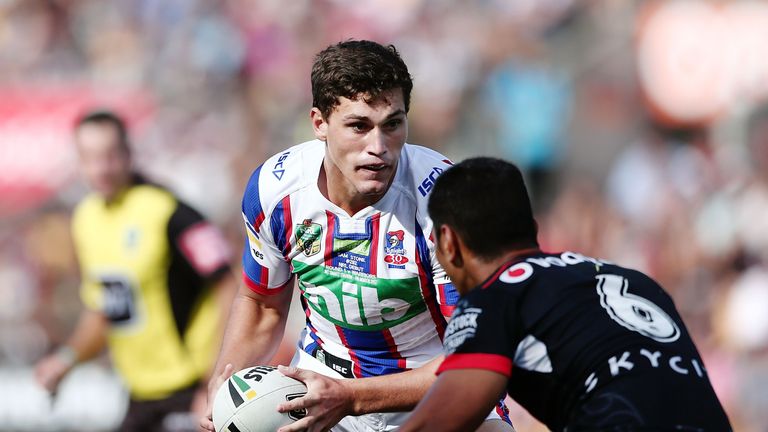 Sam Stone in action for the Knights