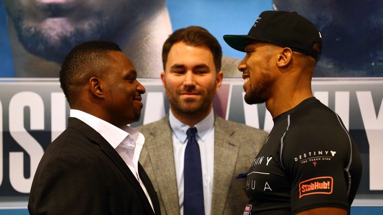 Dillian Whyte is willing to become the next opponent for Anthony Joshua 