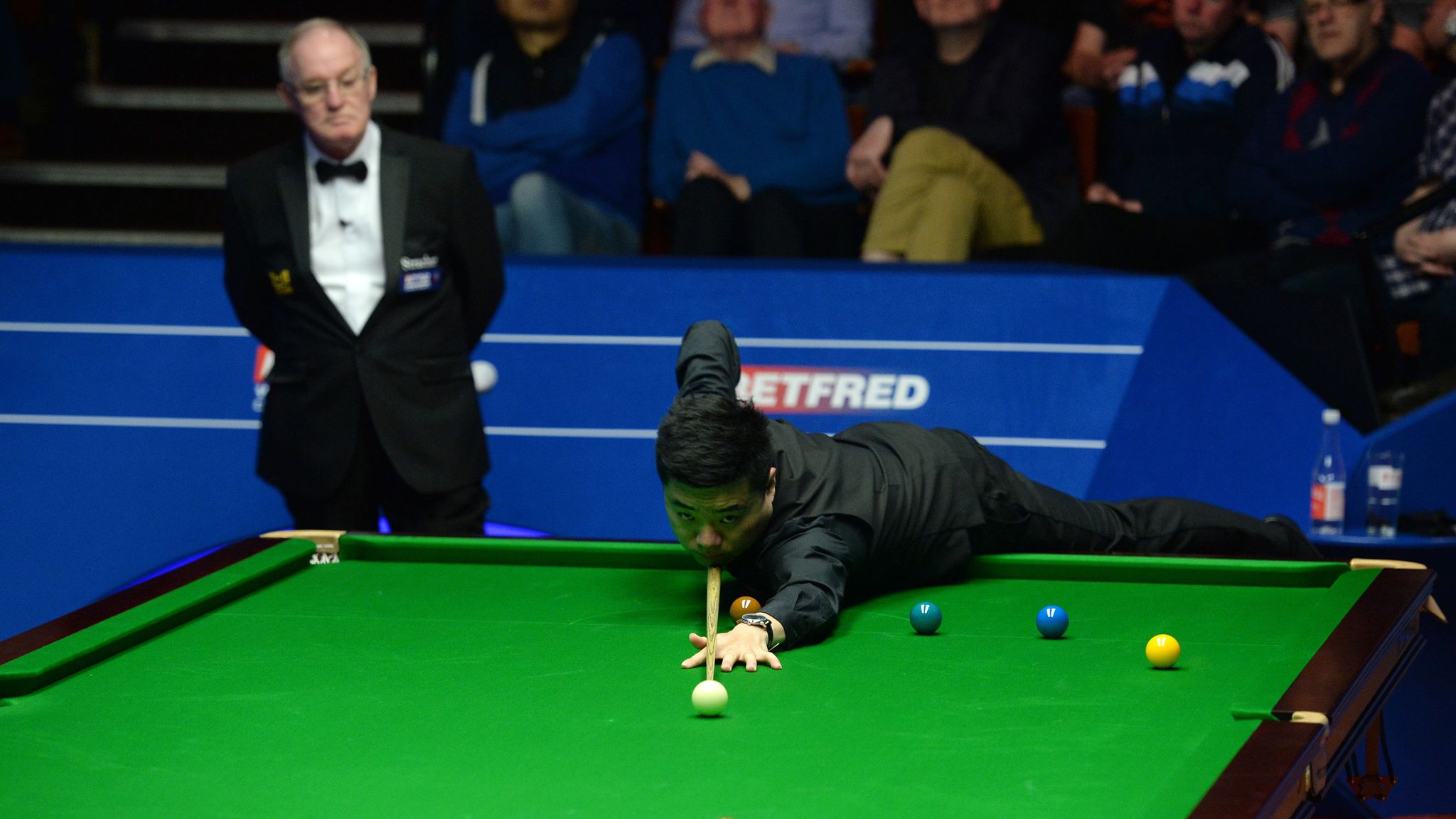 World Snooker Championship John Higgins beats Martin Gould to move into second round Snooker News Sky Sports