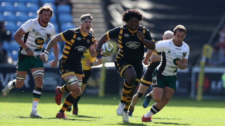 Wasps have now won four in a row against Northampton