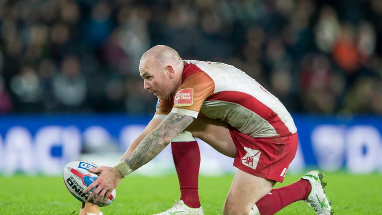 Luke Walsh slotted four kicks and scored a try against St Helens