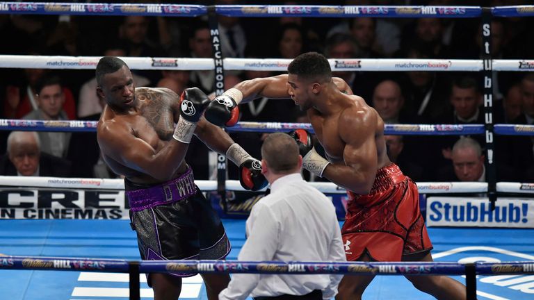 Dillian Whyte hopes a 'massive' rematch with Anthony Joshua happens next summer