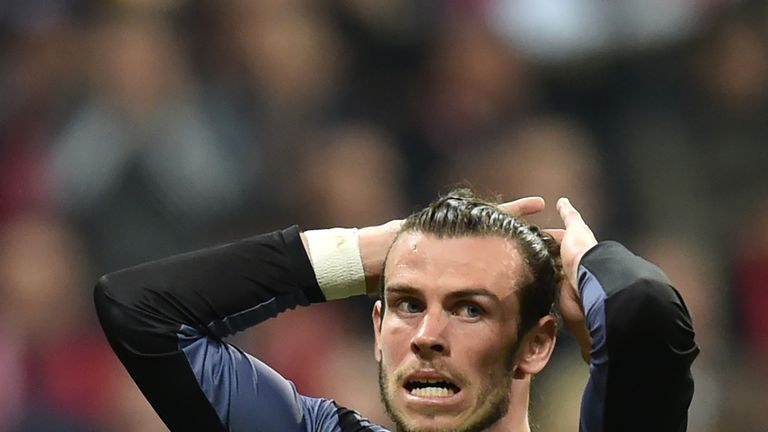Gareth Bale is currently out injured