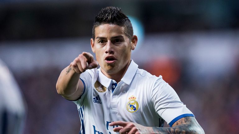 James Rodriguez has been linked with a number of top clubs across Europe this summer