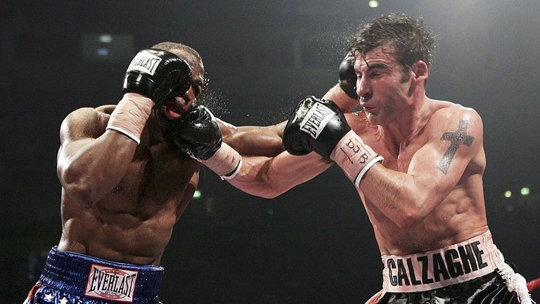 Jeff Lacy brought the IBF super-middleweight title over, but left without it