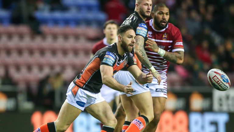Luke Gale slotted five conversions and a drop-goal