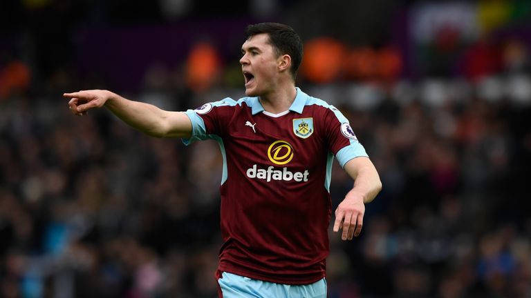Keane moved to Burnley from Manchester United