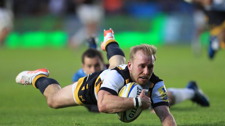 Dan Robson scored Wasps' sole try on 25 minutes
