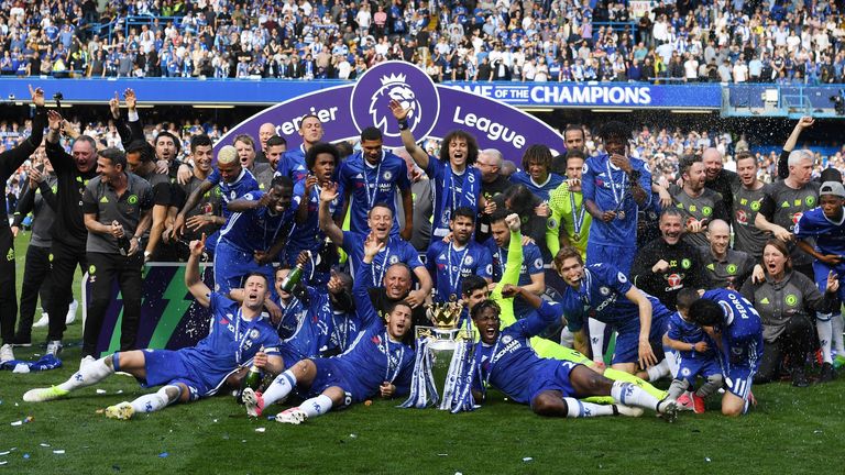 Chelsea won the trophy last season but finished just fifth in this season's Premier League