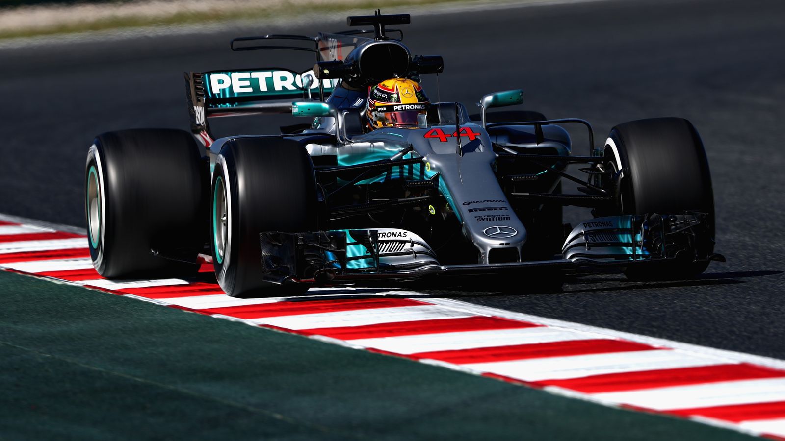 Spanish GP Practice One: Lewis Hamilton ahead as Mercedes roll out ...