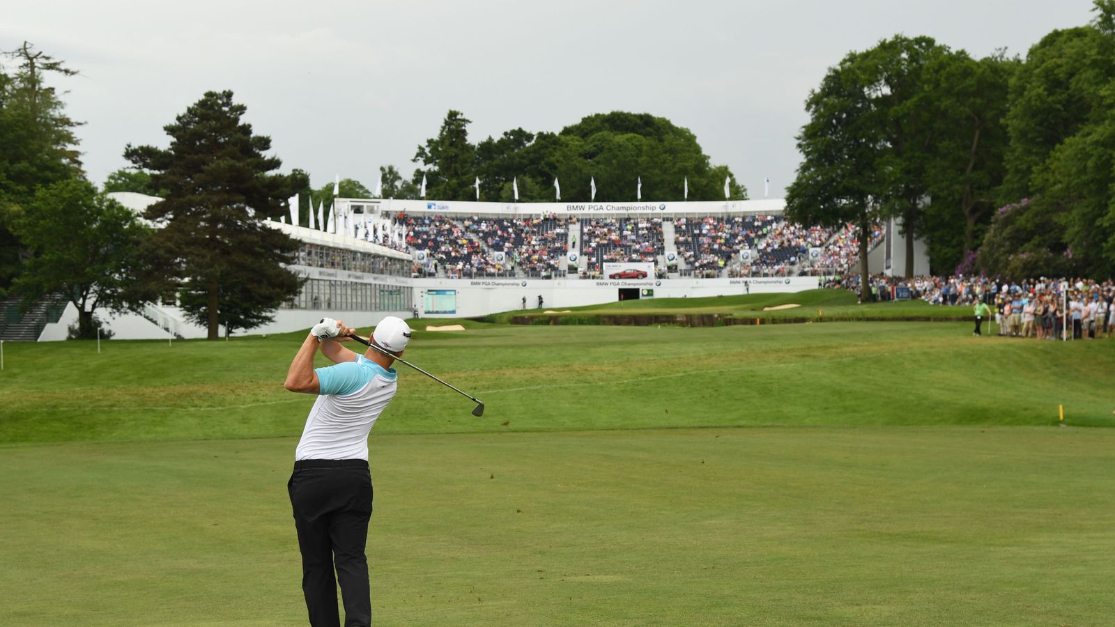 WATCH: Alex Noren recreates famous second shot at Wentworth | Golf News