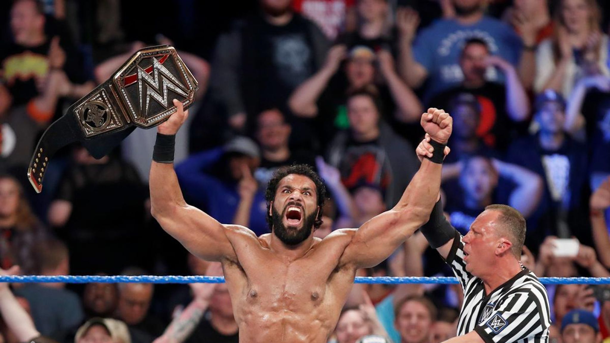 Wwe The Unlikely Rise Of Jinder Mahal Wwe News Sky Sports