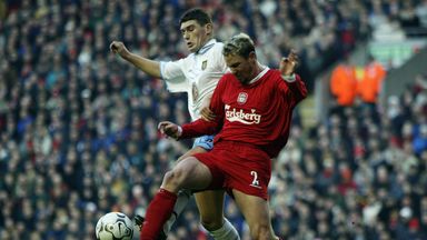 Image of Stephane Henchoz spent six years with Liverpool