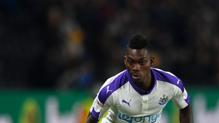 Christian Atsu spent last season on loan at Newcastle