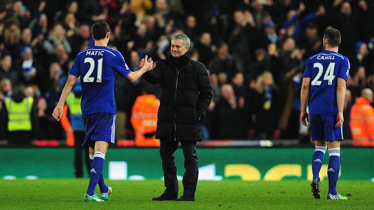 Matic could reunite with former Chelsea boss Jose Mourinho at Old Trafford