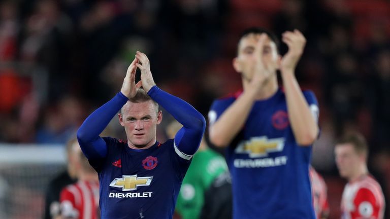 Manchester United finished sixth in the Premier League