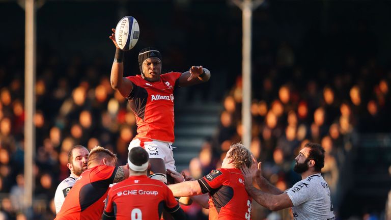  Maro Itoje has been superb for Saracens in the lineout