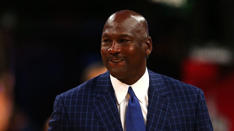 Michael Jordan was the previous record playoffs scorer with  5,987 points