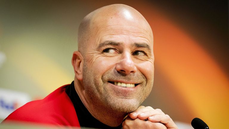 Peter Bosz is currently in his first season as Ajax head coach