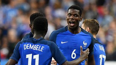 Paul Pogba is a key figure for France and Manchester United