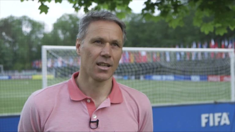 Marco van Basten became a technical director for FIFA in 2016