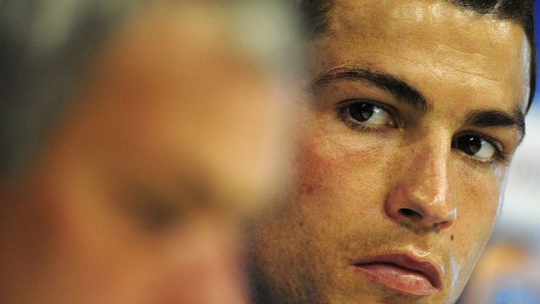 Ronaldo and Mourinho reportedly clashed during a dressing-room row after a cup tie against Valencia