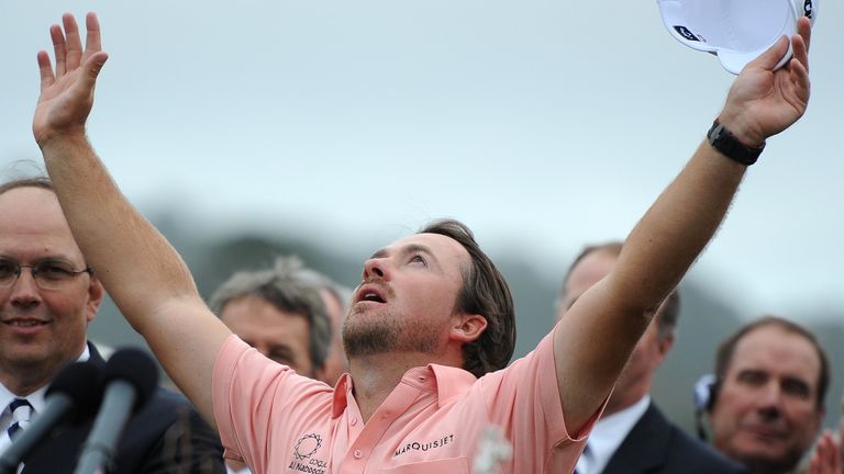 Graeme McDowell claimed a one-shot win at the 2010 US Open