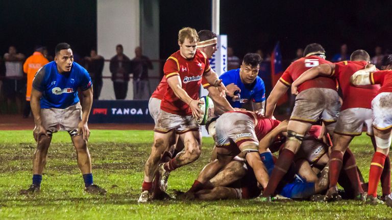 Wales came from behind to beat Samoa in Apia