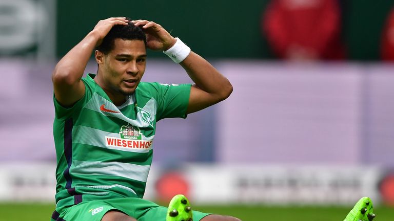 Gnabry joined Werder Bremen from Arsenal in August