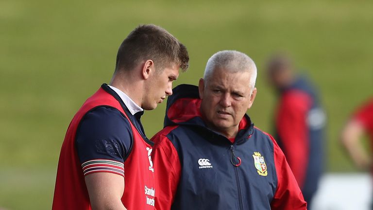 The Lions need a big performance from fly-half Farrell