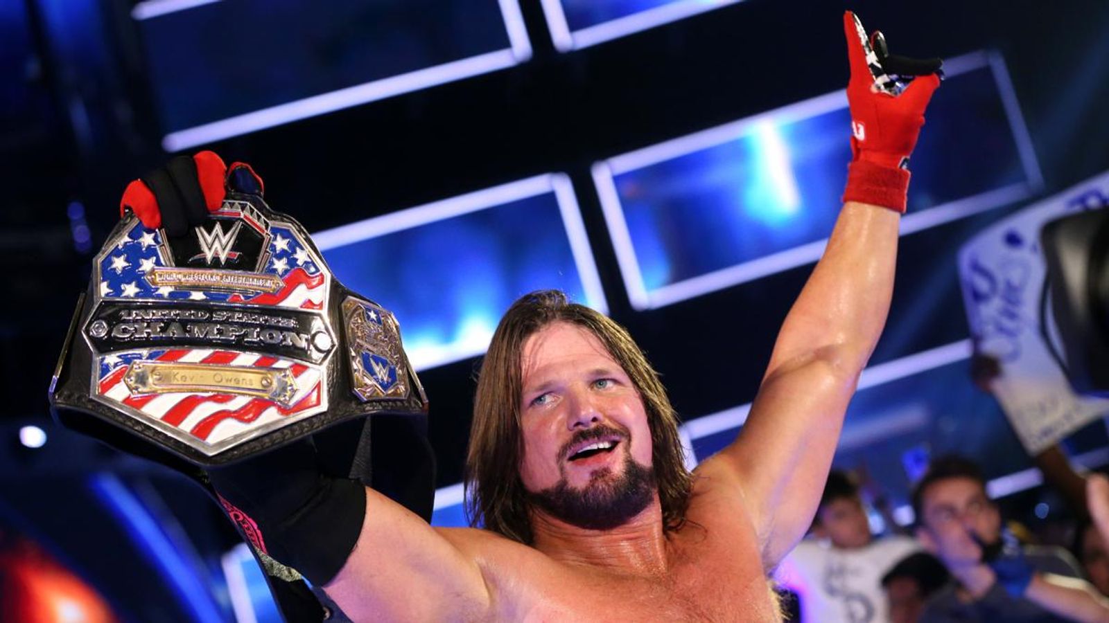 AJ Styles wins U.S. Title on WWE Smackdown WWE News Sky Sports
