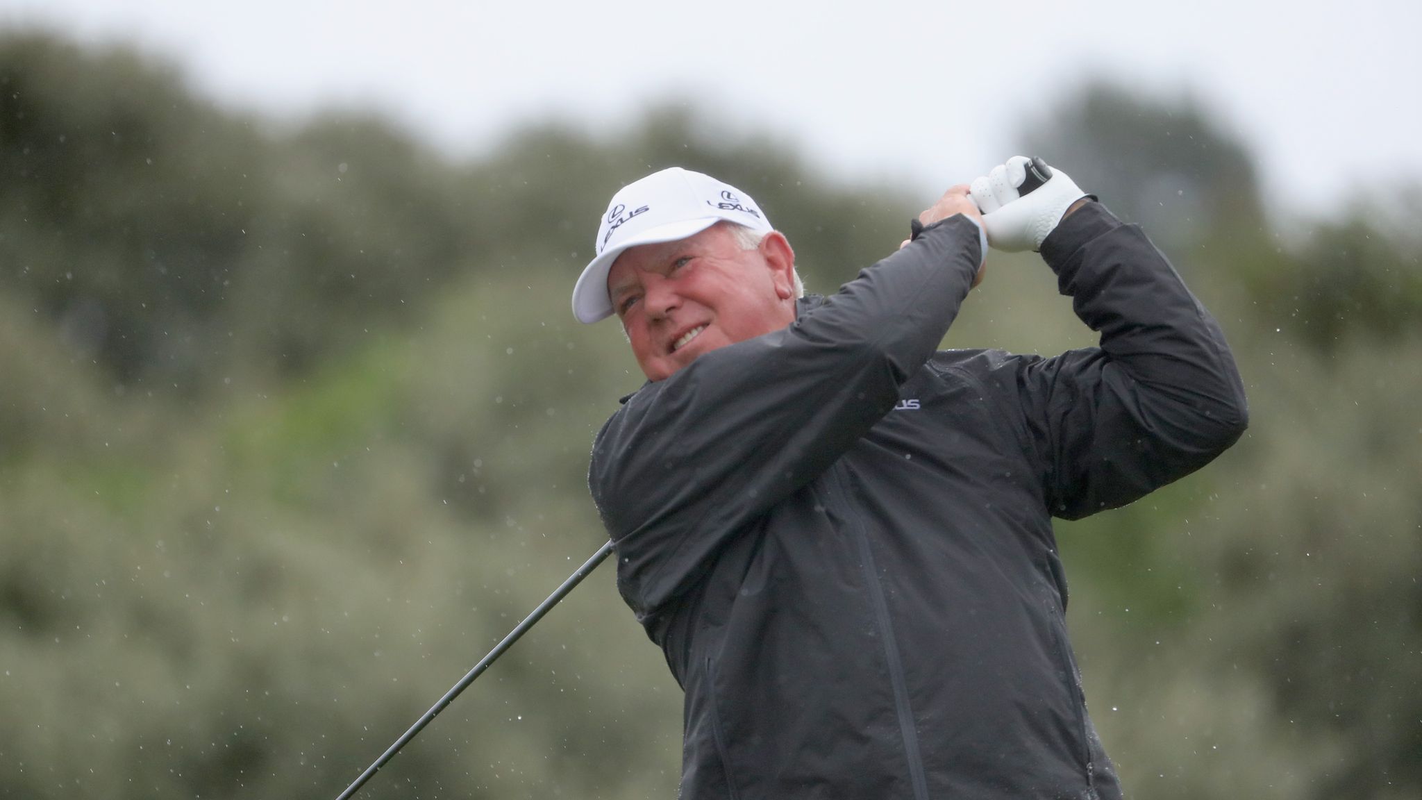 Watch Mark O Meara Hits The First Shot At The Open And