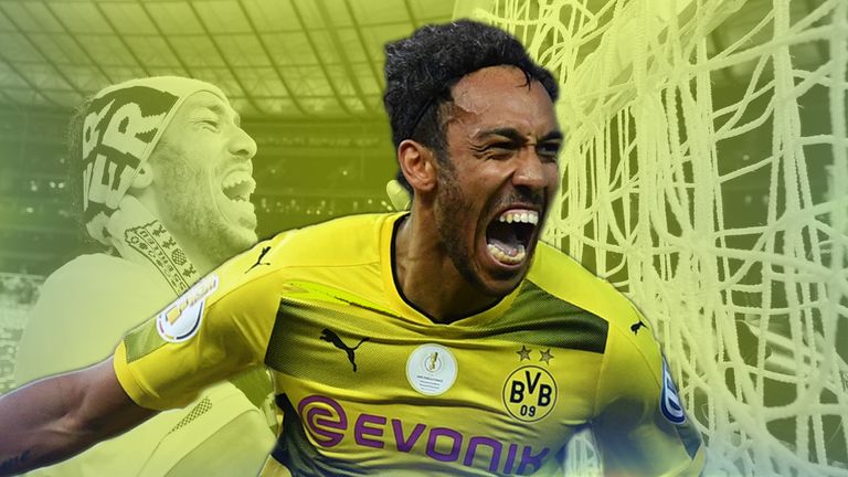 Striker Pierre-Emerick Aubameyang could leave Dortmund